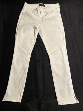 Express Women's Slim White Skinny Jeans